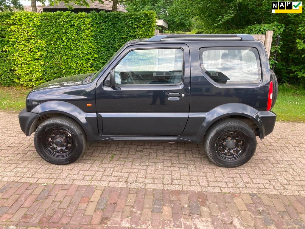 Suzuki Jimny 1.3 JLX 4X4, Auto's, Suzuki, Bedrijf, Te koop, Jimny, 4x4, Airbags, Airconditioning, Centrale vergrendeling, Dakrails