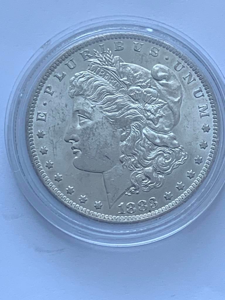 Zilveren Morgan dollar 1883s San Francisco, Ophalen of Verzenden, Noord-Amerika
