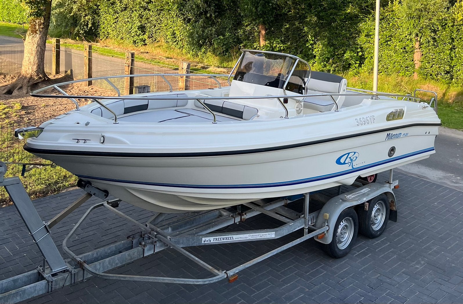 Rancraft Ranieri Millenium 19.20 Mercruiser 3.0 consoleboot, Gebruikt, Binnenboordmotor, 6 m, 135 pk