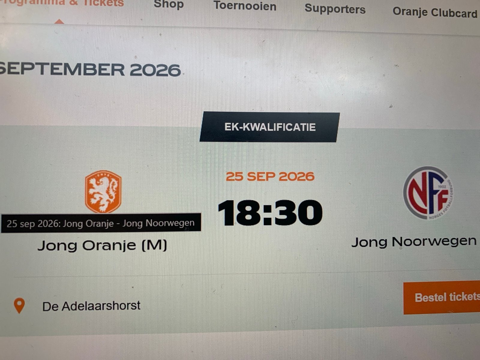 Tickets gezocht, Tickets en Kaartjes