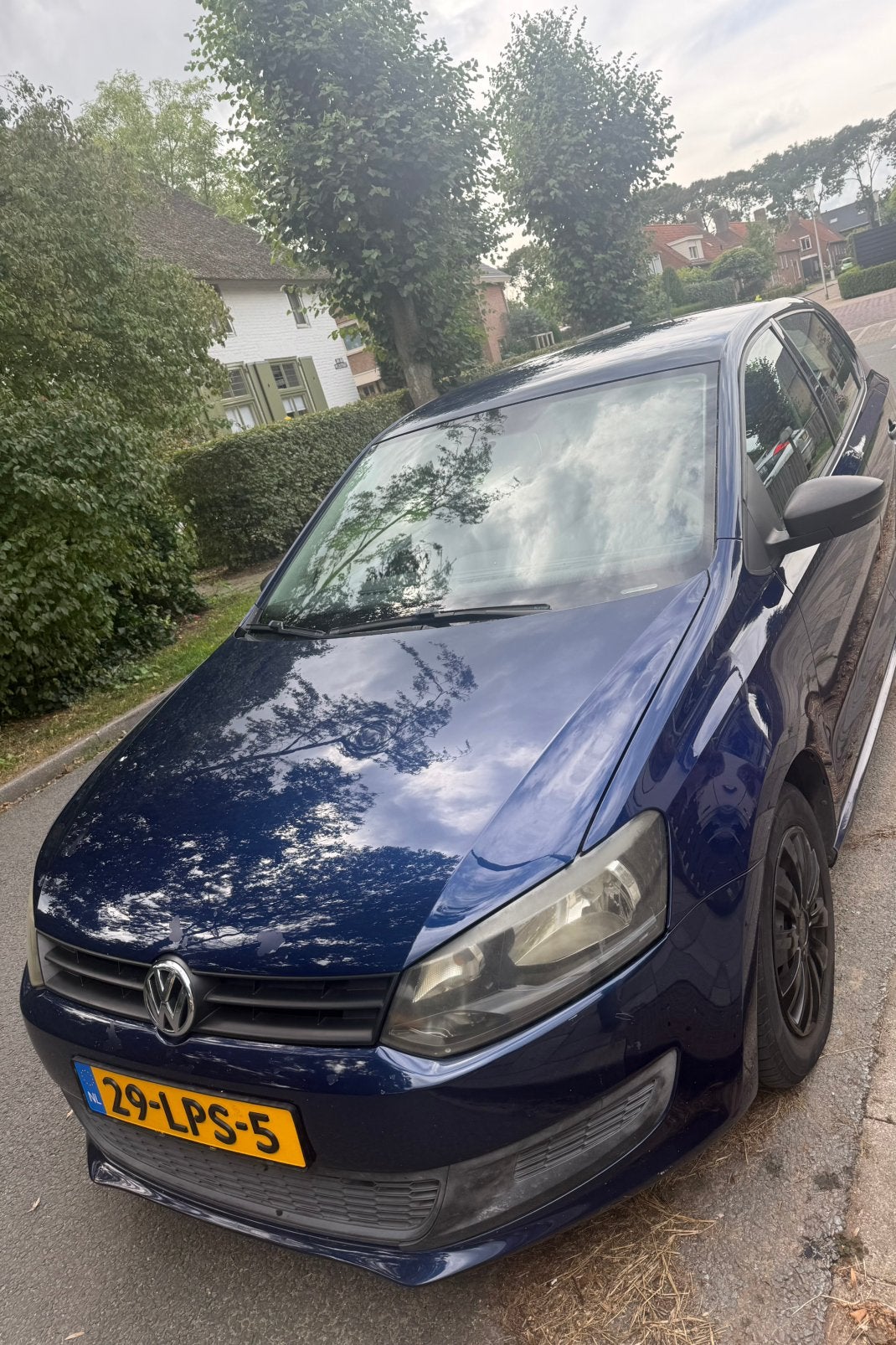 Volkswagen Polo 1.2 51KW 2009 Blauw, Voorwielaandrijving, 967 kg, 40 €/maand, Blauw