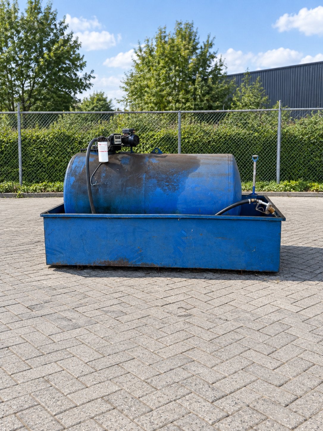 Diesel tank met pomp 3000L, Ophalen of Verzenden