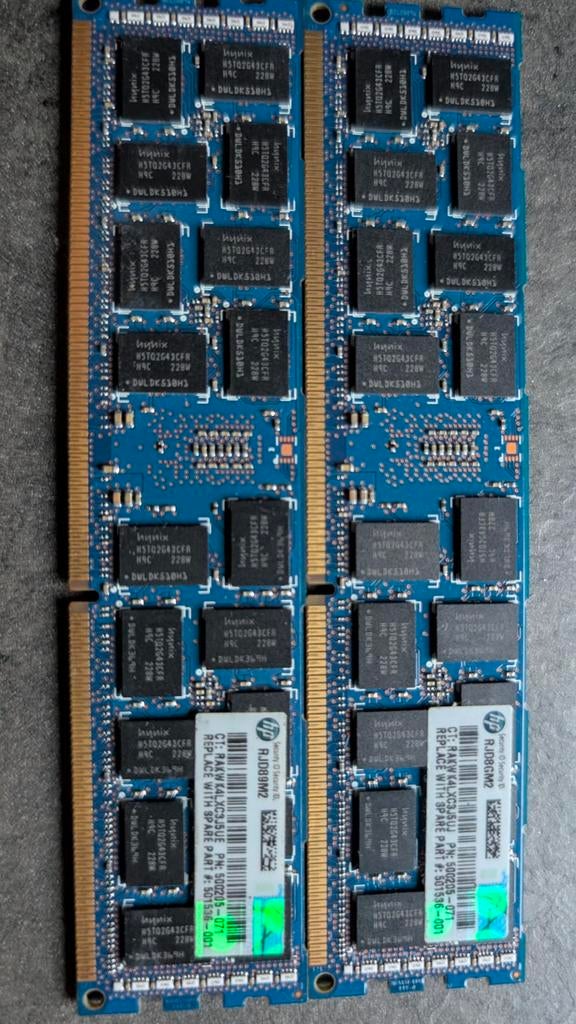 16GB DDR3 Gebufferd RAM Geheugen Set (2x8GB), DDR3, Ophalen of Verzenden, Zo goed als nieuw, Desktop