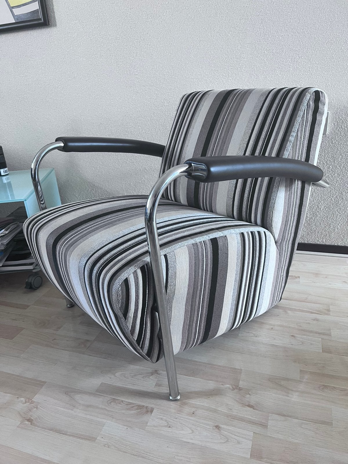 Leolux Scylla Fauteuil, Ophalen, Gebruikt, 75 tot 100 cm, Designklassieker