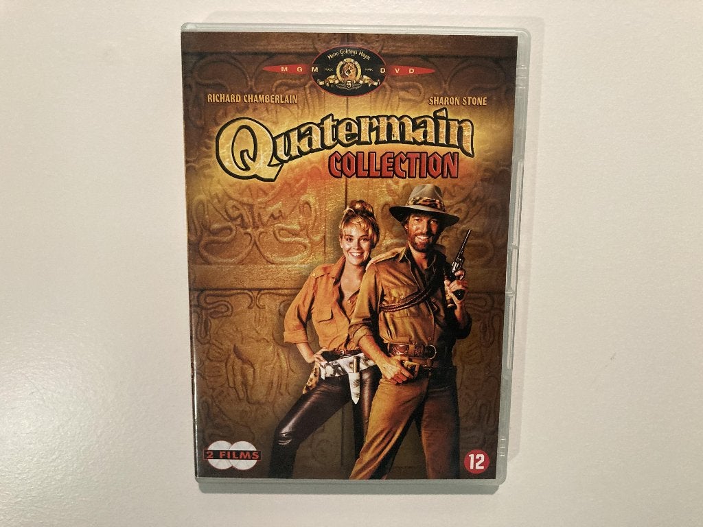 Quatermain Collection - Richard Chamberlain DVD, Cd's en Dvd's, Alle leeftijden, Ophalen of Verzenden, Zo goed als nieuw