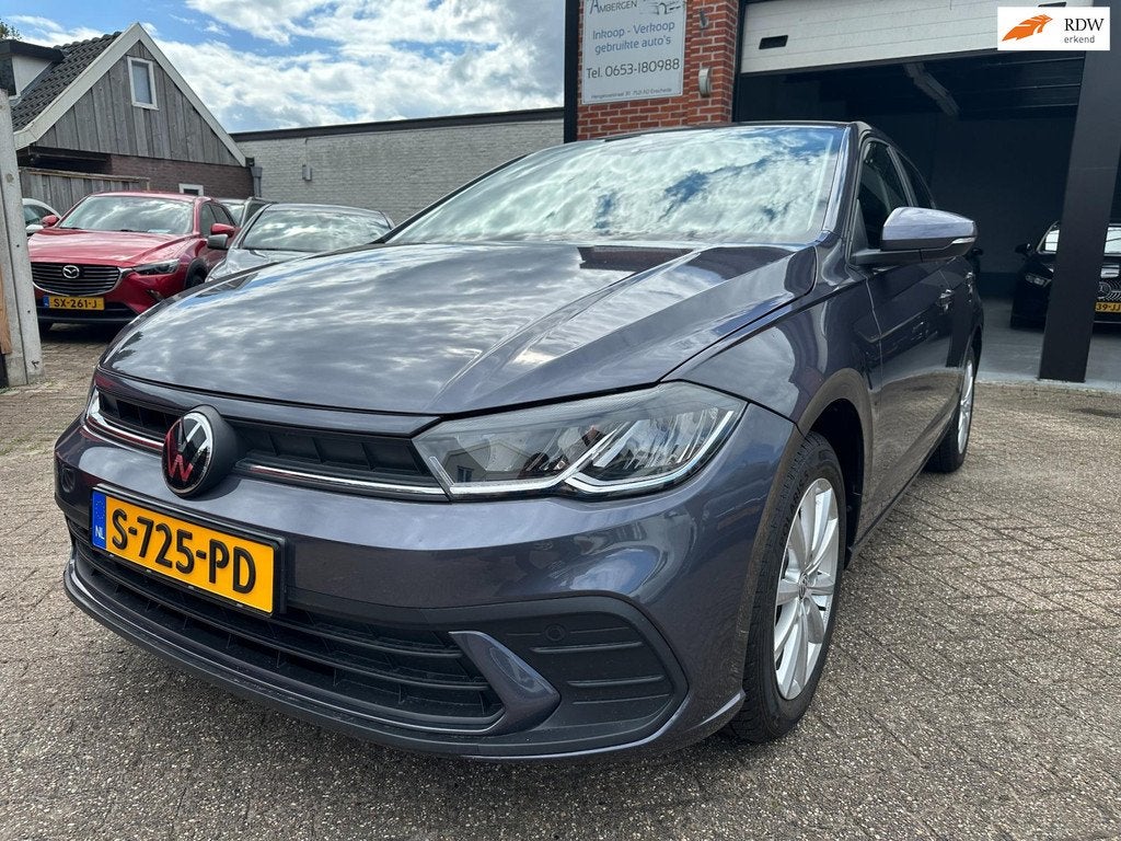 Volkswagen Polo 1.0 80pk Polo AIRCO-CRUISE-SPORTWIELEN-DIGIT, Auto's, Voorwielaandrijving, Stof, Start-stop-systeem, Origineel Nederlands