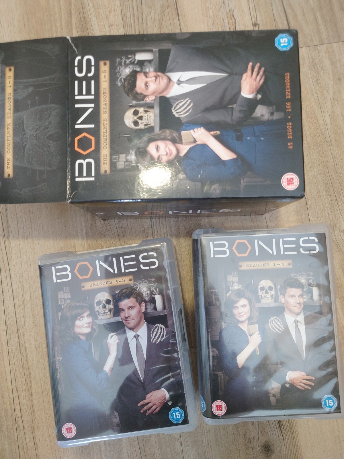 Bones - The Complete Series (Seizoenen 1-8) DVD Boxset, Cd's en Dvd's, Dvd's | Tv en Series, Misdaad, Ophalen of Verzenden, Zo goed als nieuw