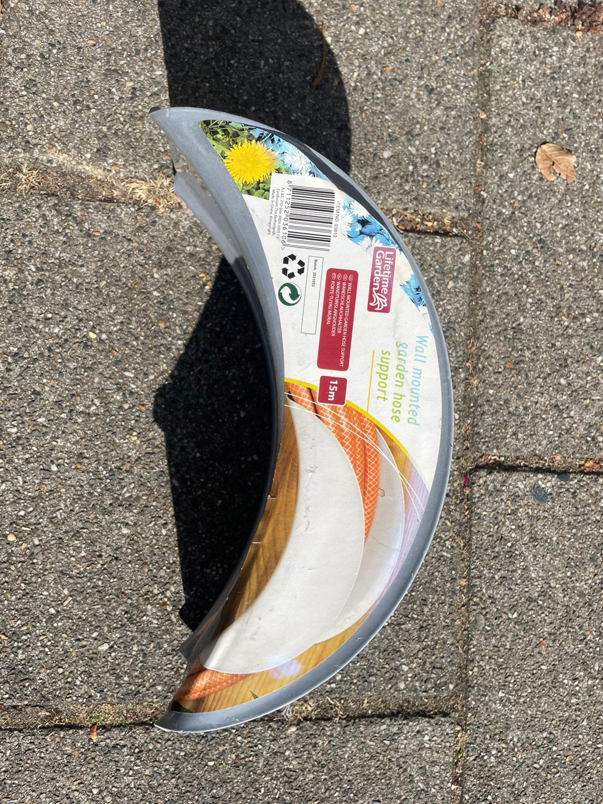 Tuinslang wandhouder, 15 m, Ophalen of Verzenden, Gebruikt, Overige typen