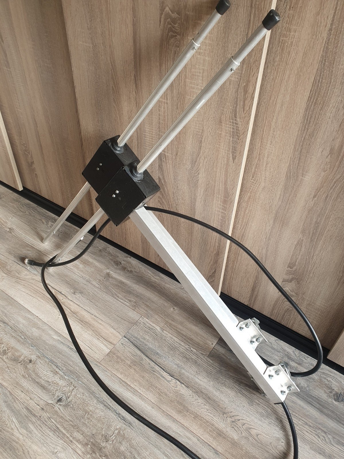 2x Heerde antennes met tussenkabel met 7.16, Telecommunicatie, Antennes en Masten, Ophalen, Antenne