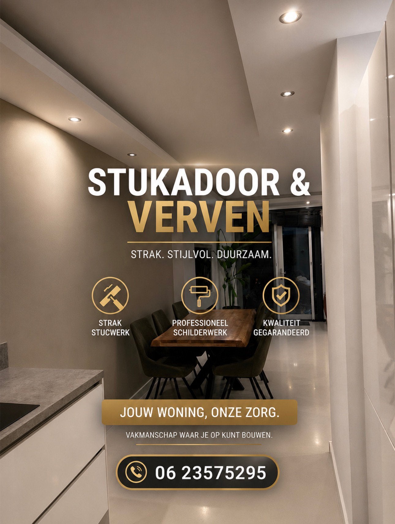 Stukadoor - professioneel stucwerk, korte doorlooptijd, Stucwerk
