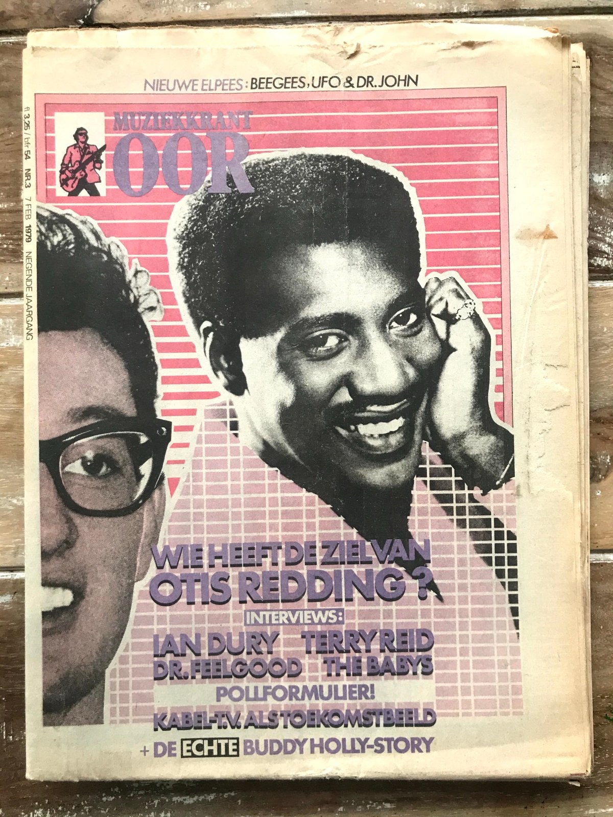 Muziekkrant OOR 1979 THE BABYS Otis Redding BUDDY HOLLEY, Ophalen of Verzenden, Zo goed als nieuw, Muziek, Film of Tv