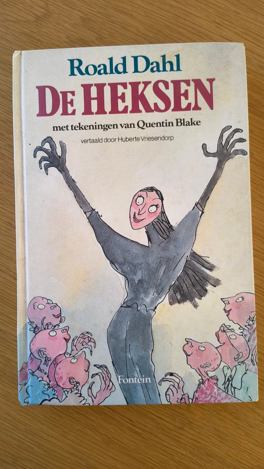 Roald Dahl - De Heksen (met tekeningen van Quentin Blake), Ophalen of Verzenden, Gelezen, Roald Dahl, Fictie algemeen