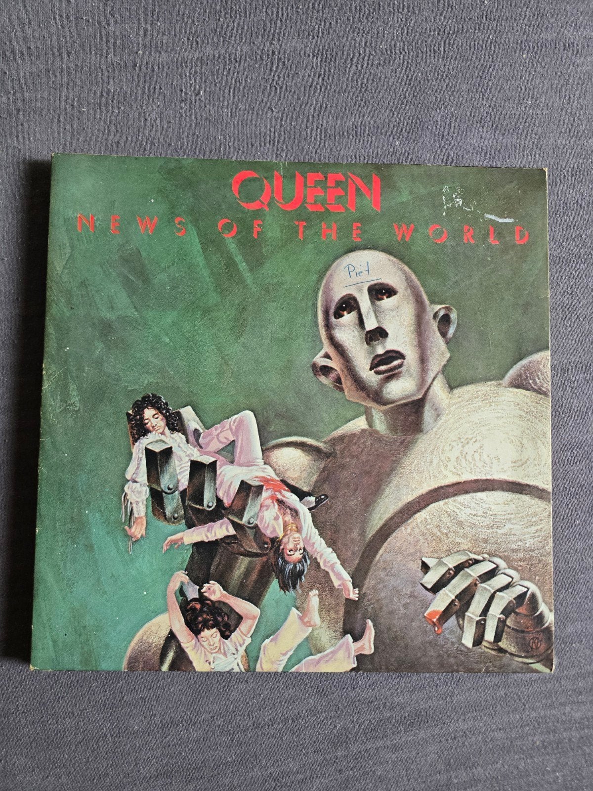 queen news of the world lp, Ophalen of Verzenden, Gebruikt, 12 inch, Poprock