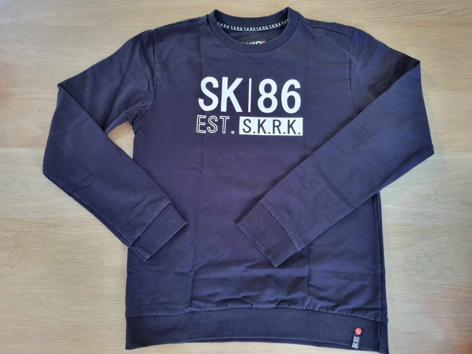 Skurk trui Donkerblauw, Kinderen en Baby's, Ophalen of Verzenden, Zo goed als nieuw