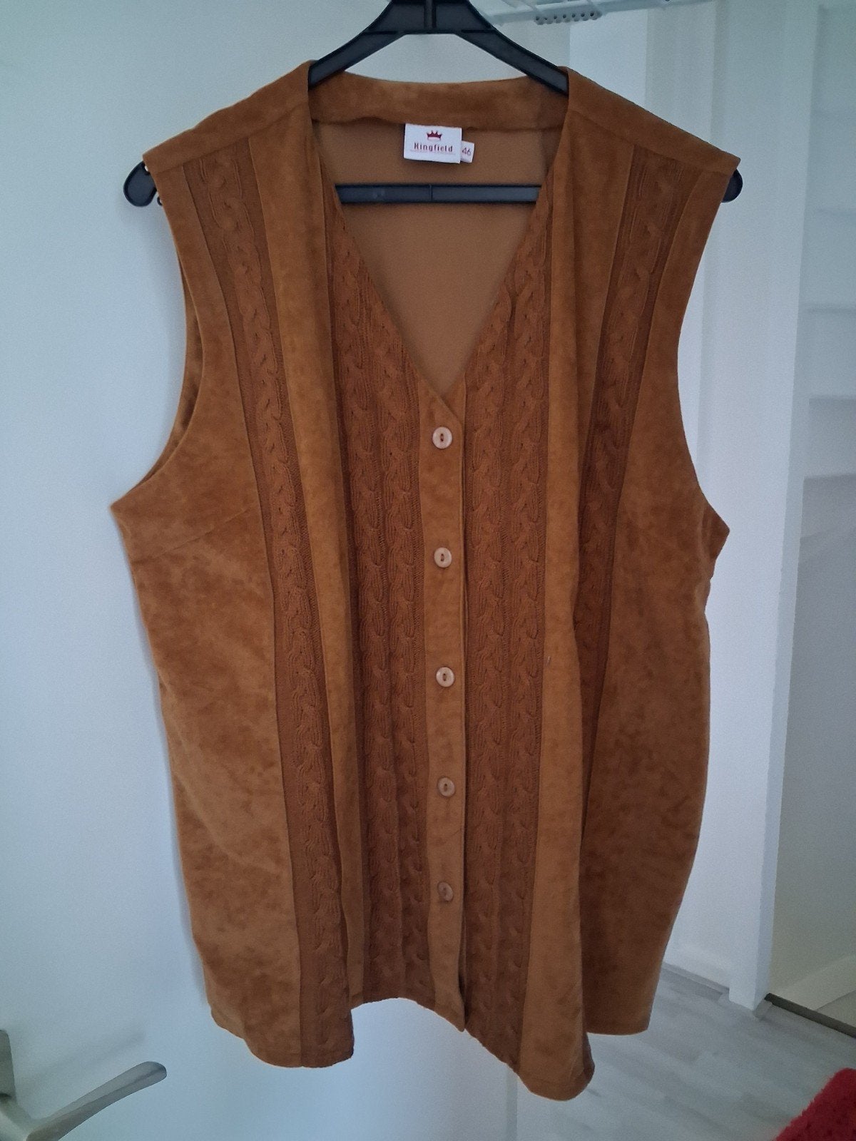 Heren gilet, Kingfield, Bruin, Ophalen of Verzenden, Gedragen