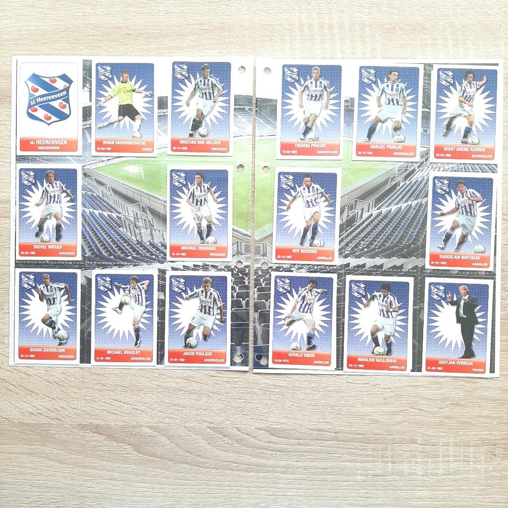 SC Heerenveen voetbalplaatjes seizoen 2007-2008 NIEUW staat!, Verzenden, Nieuw, Overige binnenlandse clubs, Poster, Plaatje of Sticker