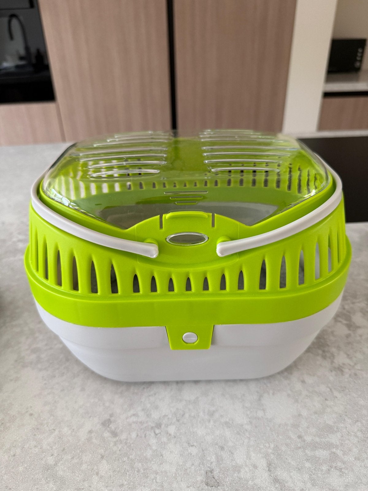 Transport mandje, Ophalen