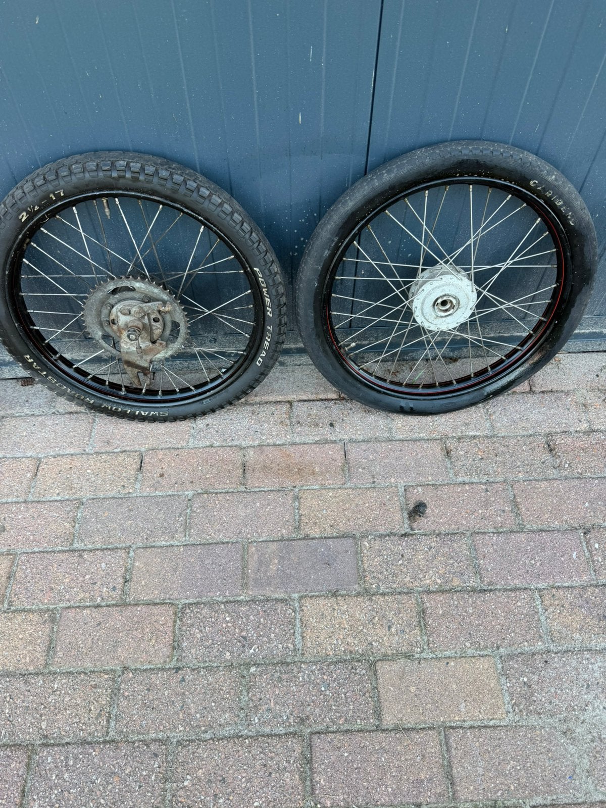 Nette set nostalgie velgen, Fietsen en Brommers, Brommeronderdelen | Puch, Ophalen of Verzenden, Zo goed als nieuw, Overige typen