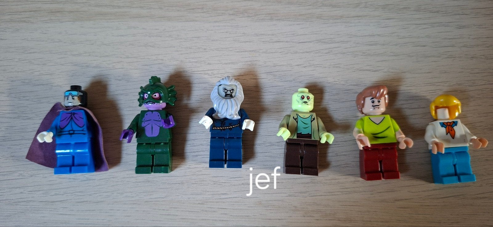 Scooby Doo Poppetjes Minifiguren, Ophalen of Verzenden, Gebruikt