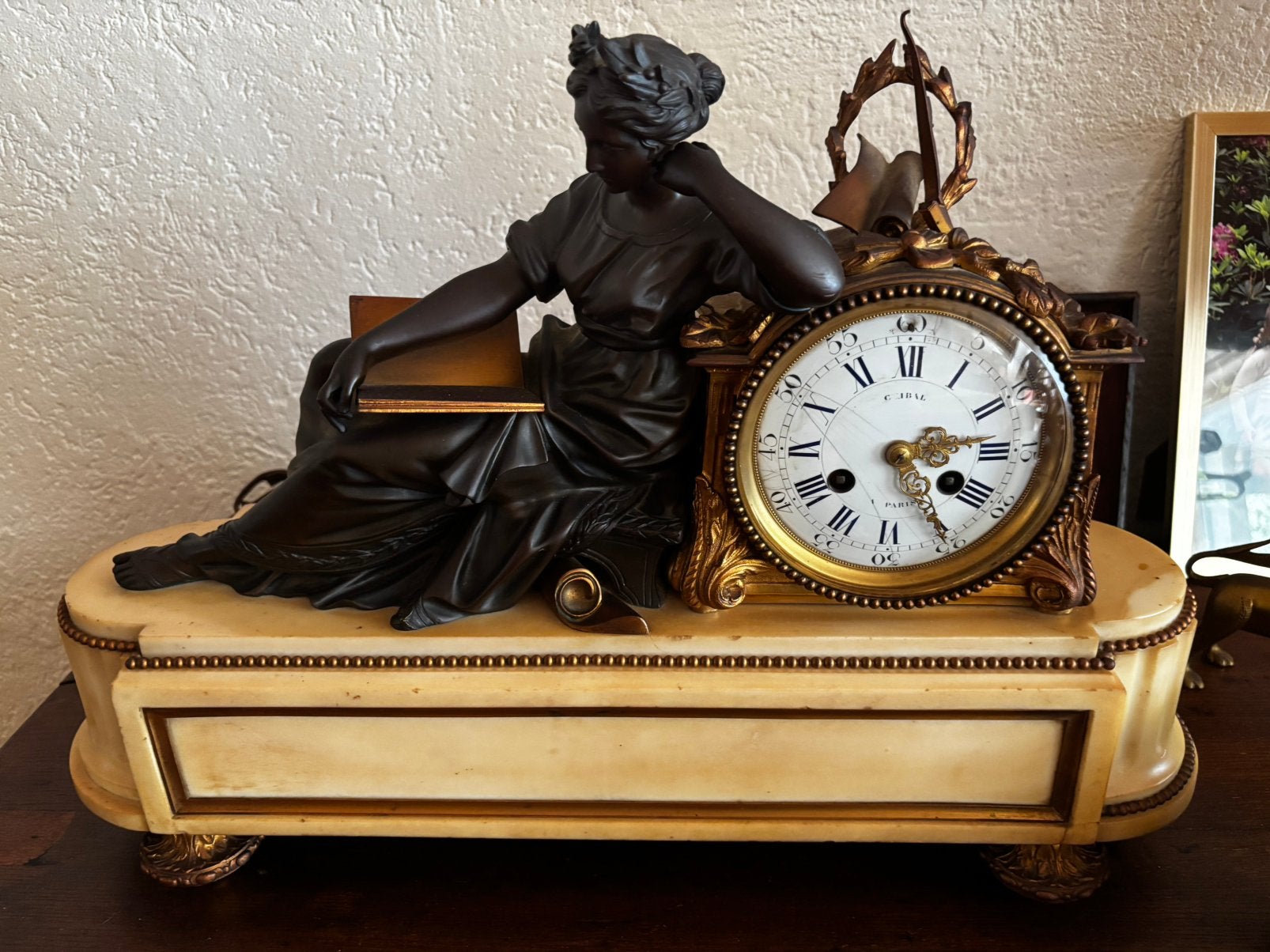 Antieke Franse Pendule, Ophalen