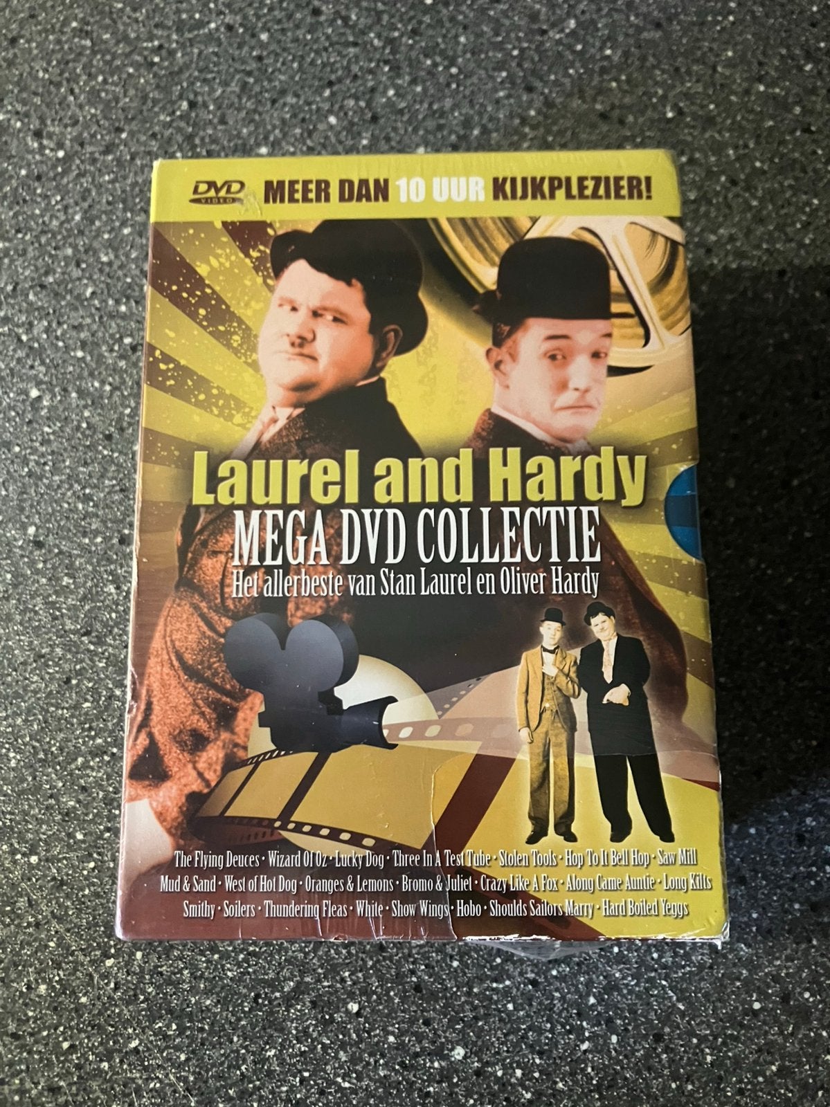 Laurel and Hardy-Mega Dvd Collectie Box Nieuw in Seal, Alle leeftijden, Ophalen of Verzenden, Komedie, Voor 1940