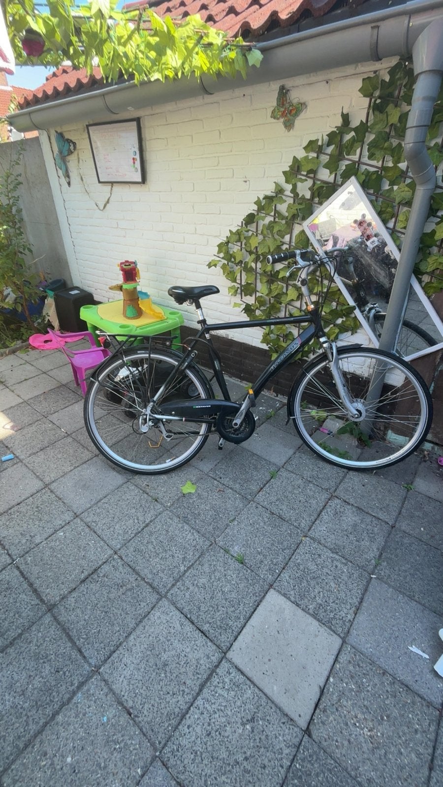 Fiets, Ophalen, Gebruikt, Handrem, 18 inch
