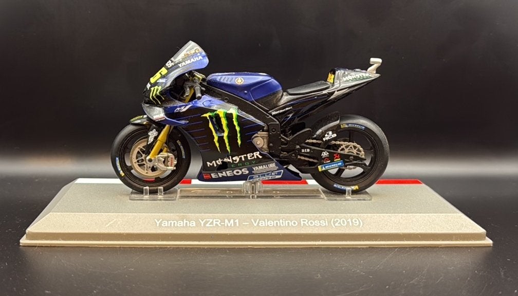 Yamaha YZR-M1 Valentino Rossi 2019 #46 Monster Energy 1:18, Ophalen of Verzenden, Zo goed als nieuw, Motor, Overige merken