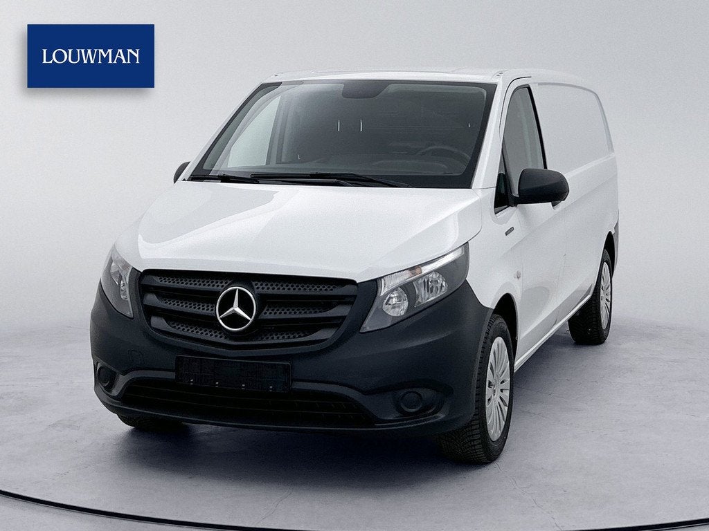 Mercedes-Benz eVito Lang 41 kWh Camera Stoelverwarming Laadv, Auto's, Bestelauto's, 150 km, Stof, Gebruikt, Zwart