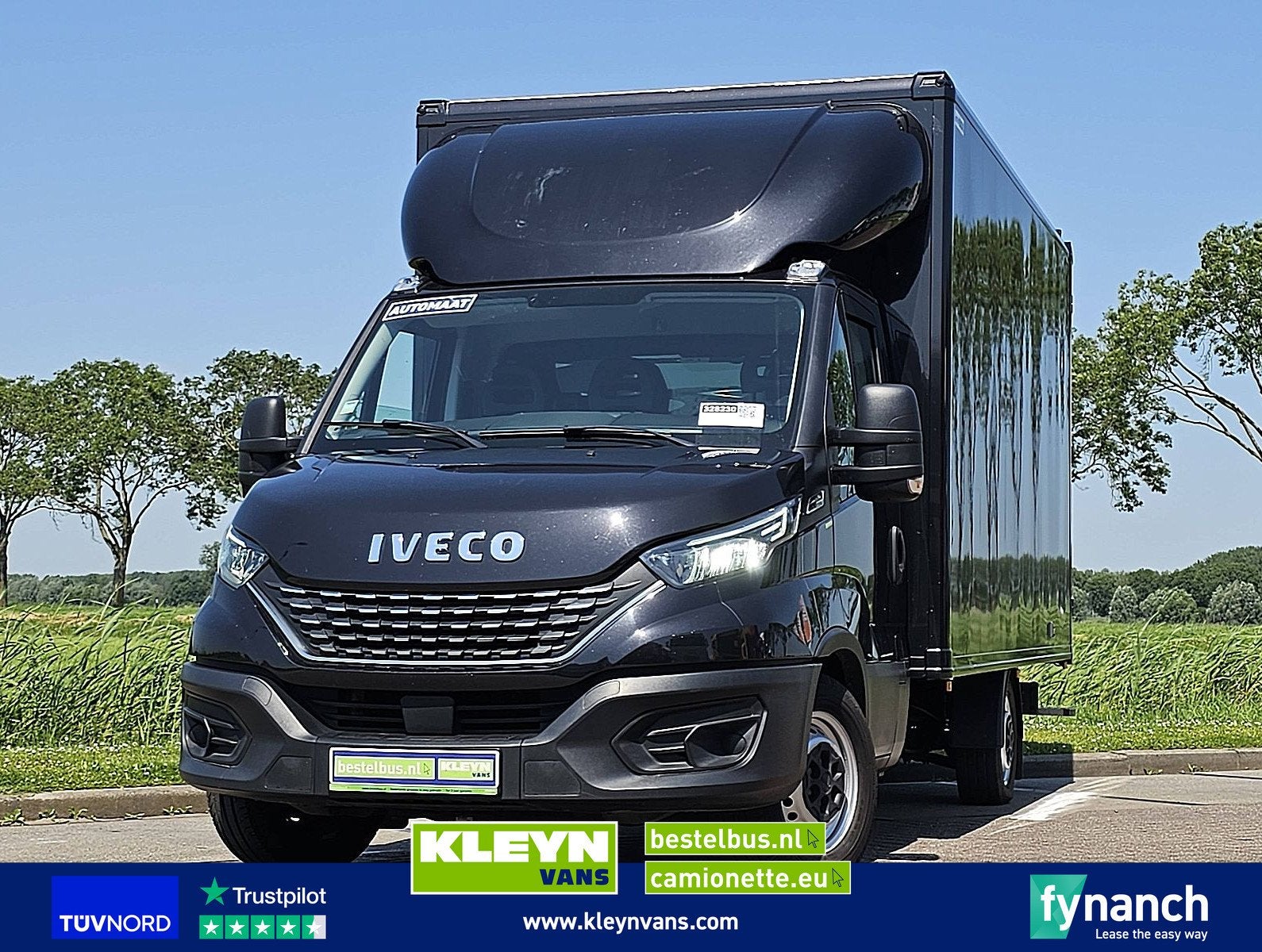 IVECO DAILY 35S18 bakwagen deuren 3.0l, Auto's, Automaat, Metallic lak, Gebruikt, Euro 6