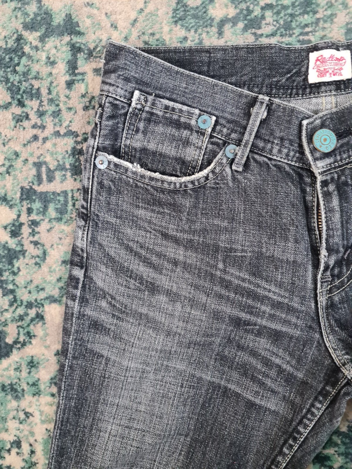 Levi's bootleg W30 L30 Dames Tulsi3030 Grijs Low-rise, Ophalen of Verzenden, Zo goed als nieuw, Grijs, W30 - W32 (confectie 38/40)