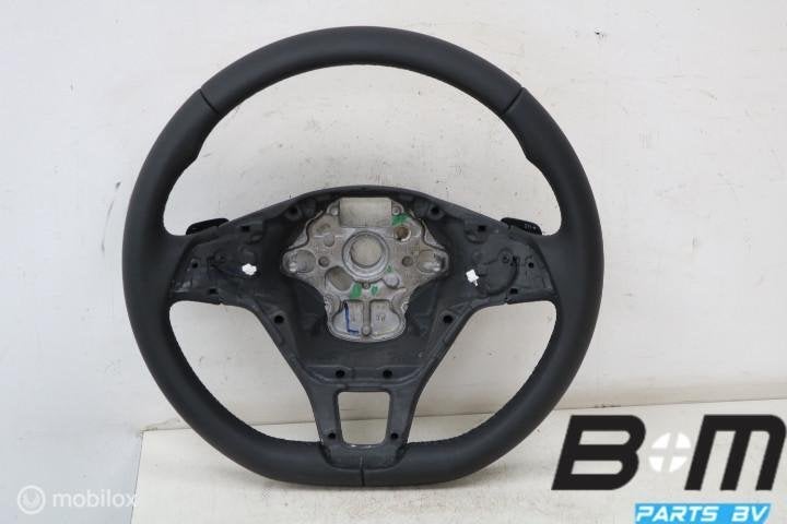 Leder stuur met flippers VW Golf 7 FL 5G0419091BH, Gebruikt