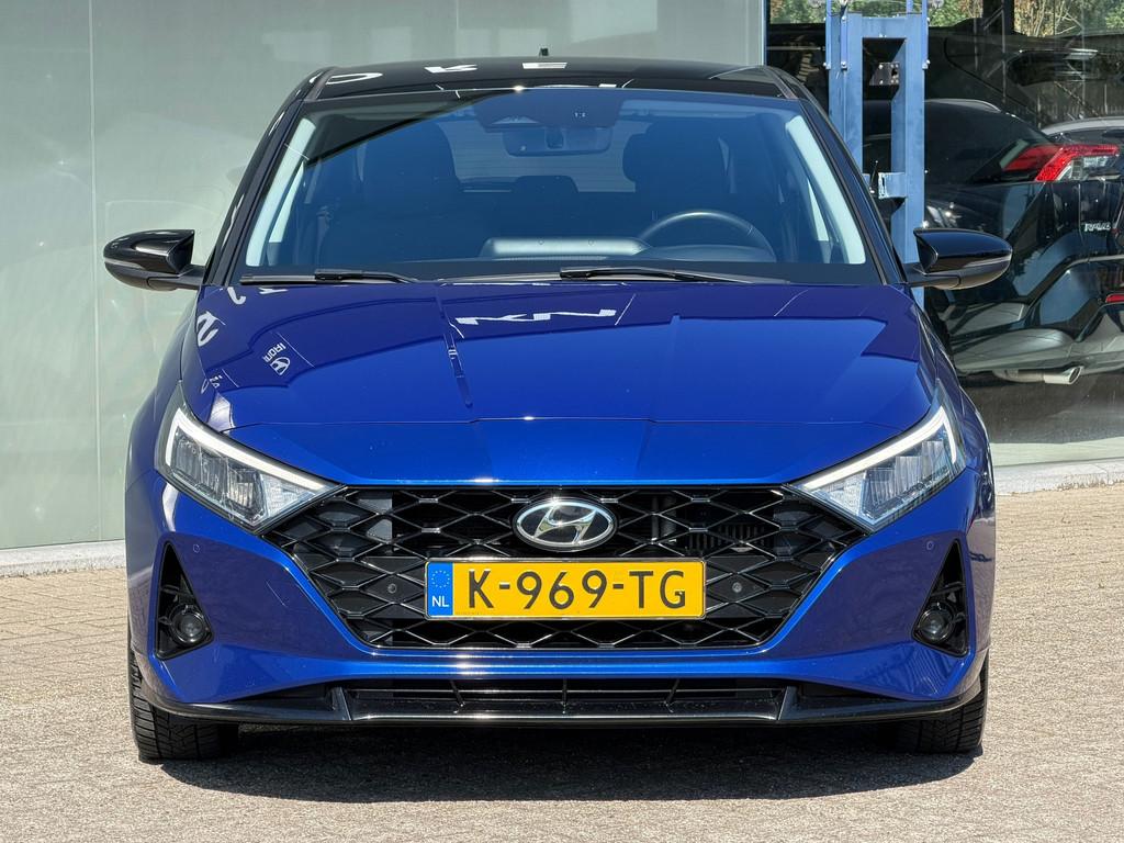 Hyundai I20 1.0 T-GDI Premium BOSE CAMERA STOEL STUURVERWARM, Auto's, Hyundai, Gebruikt, Blauw, 100 pk, Origineel Nederlands