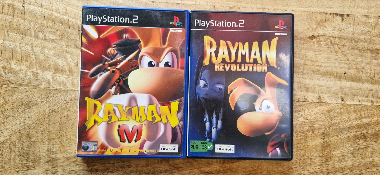 Rayman M & Rayman Revolution PS2 - Klassieke Avonturen, Spelcomputers en Games, Ophalen of Verzenden, Gebruikt, Avontuur en Actie