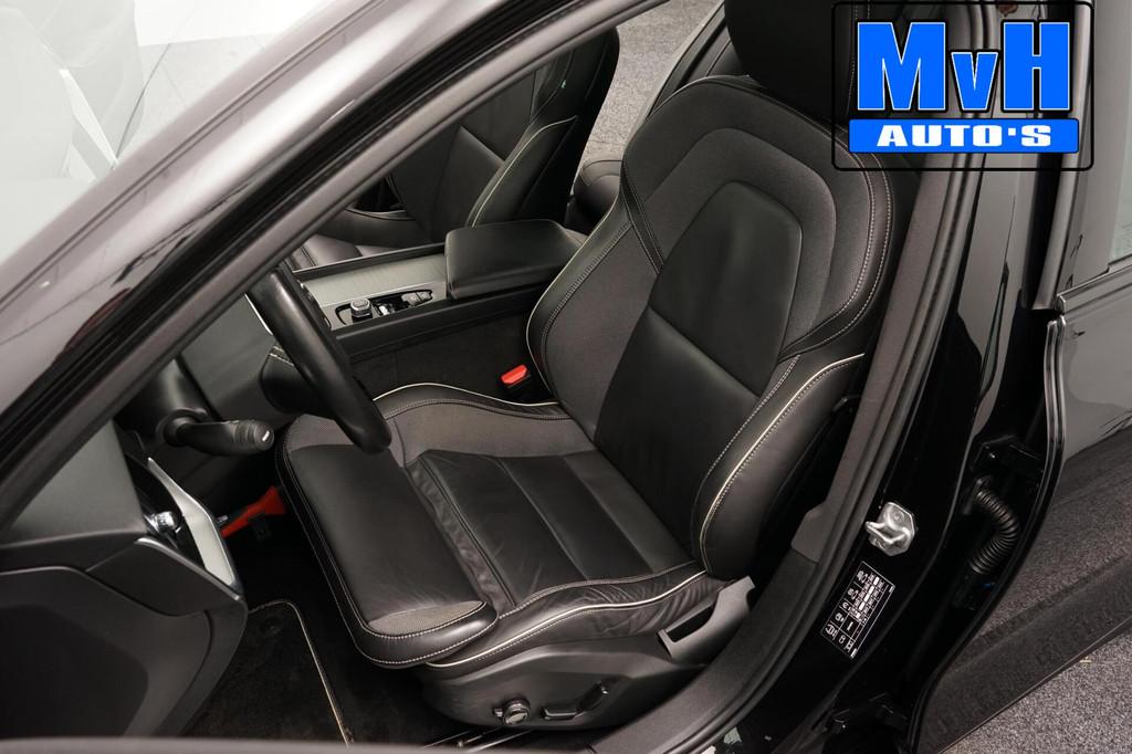 Volvo V60 2.0 B3 R-Design|PANO|STOEL/STUUR.VERW|AUTO.PILOT, 15 km/l, Euro 6, 4 cilinders, Leder en Stof