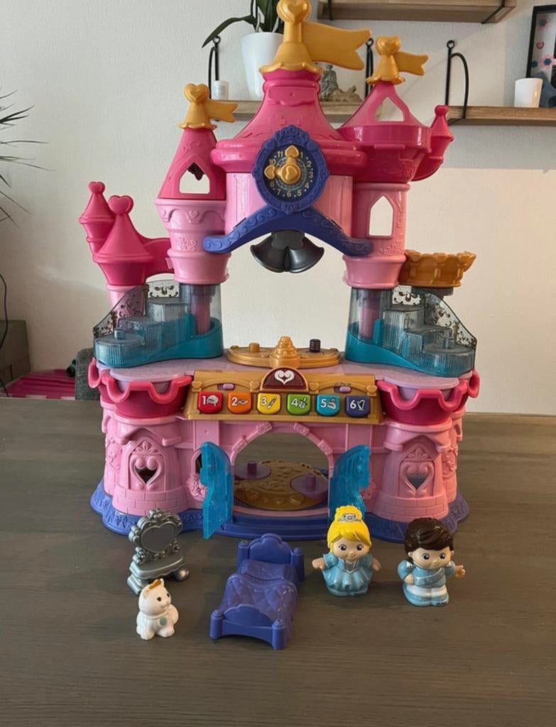 Vtech - Vrolijke Vriendjes Magisch Lichtkasteel, Kinderen en Baby's, Speelgoed | Vtech, Ophalen of Verzenden, Zo goed als nieuw