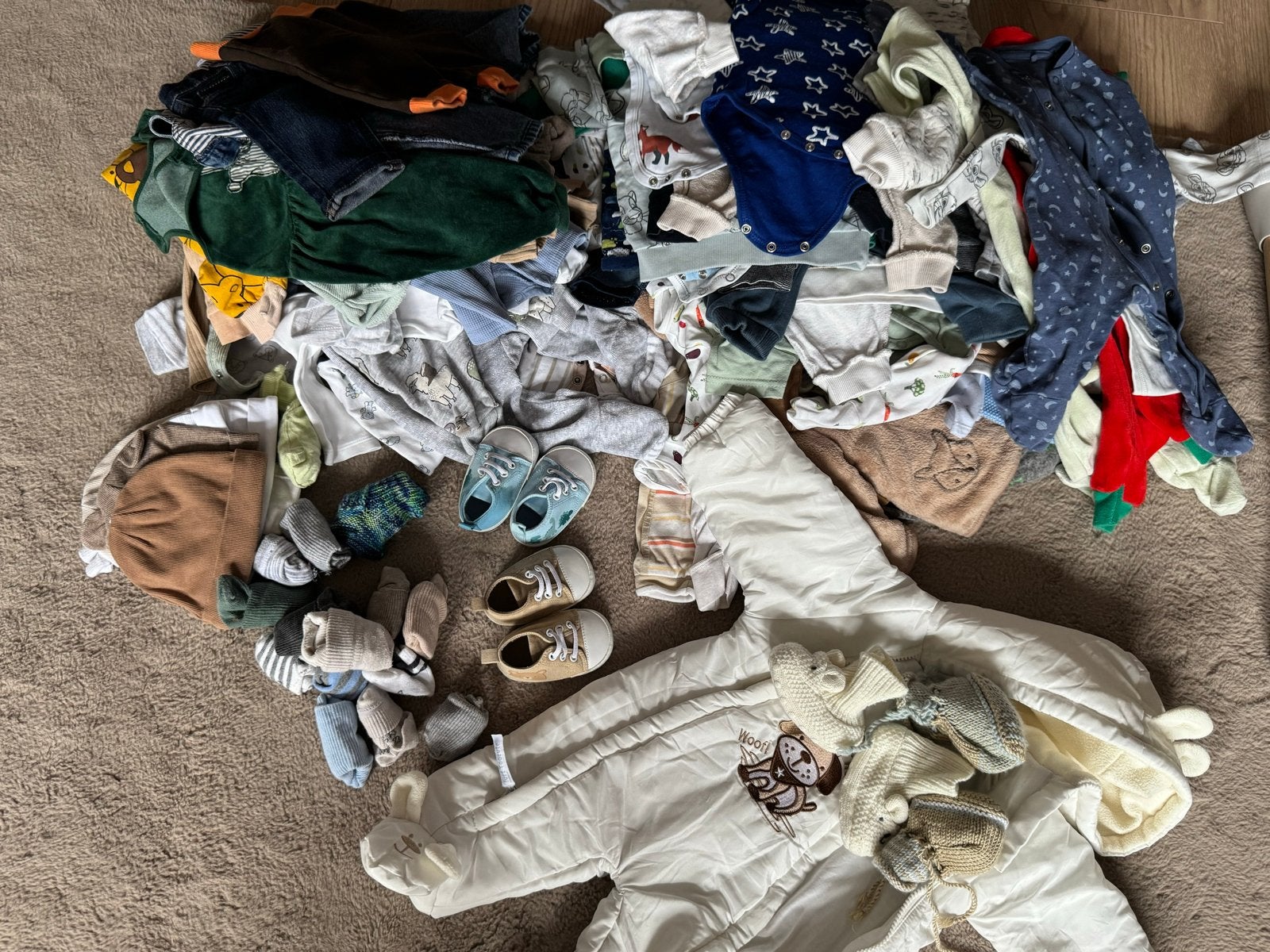 Kledingpakket jongen maat 62-68, gedragen maar goede staat, Kinderen en Baby's, Babykleding | Maat 62, Ophalen, Gebruikt, Jongetje