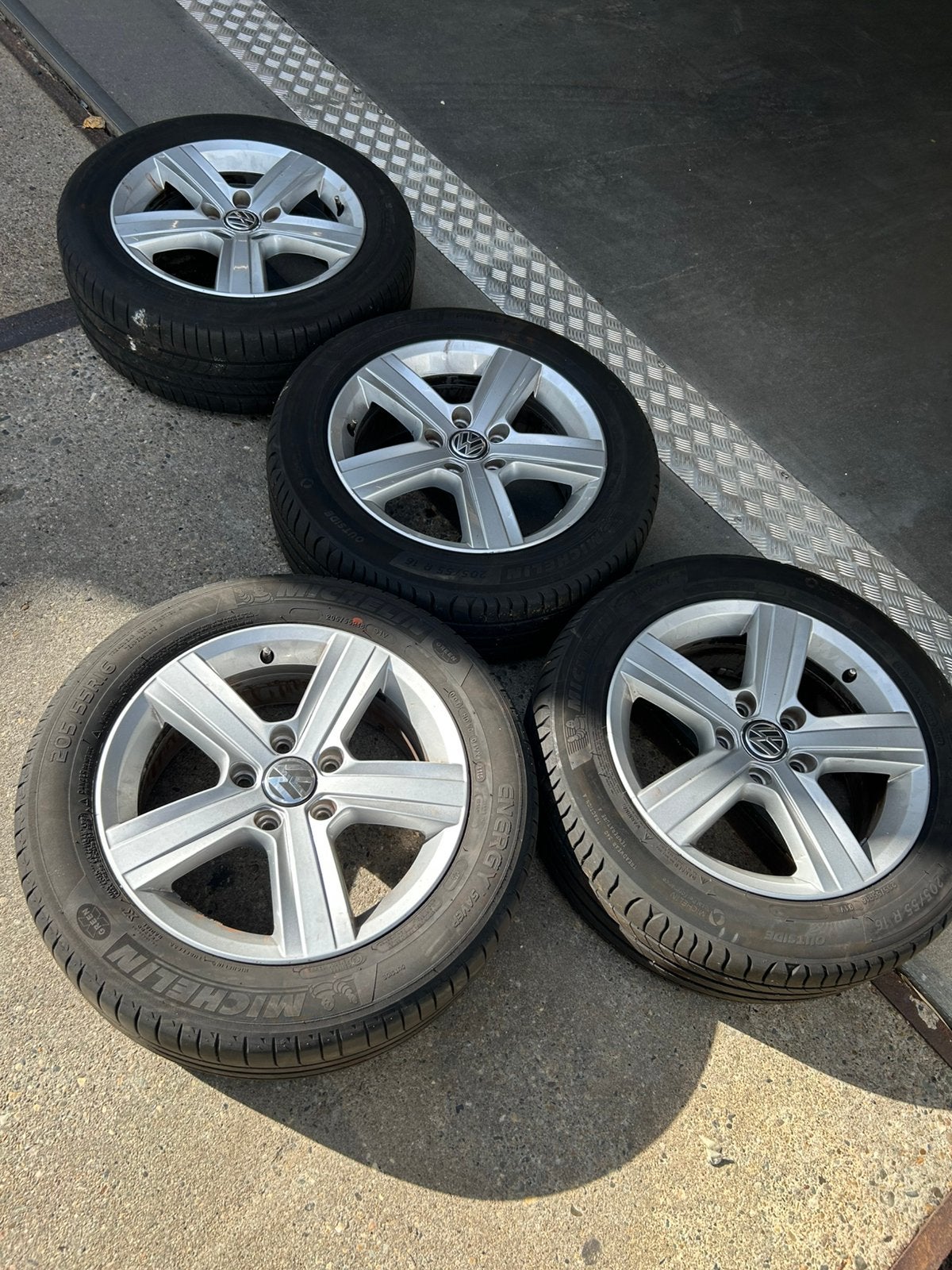 Vw originele velgen 16 inch, Auto-onderdelen, Banden en Velgen, Ophalen, 16 inch, Zomerbanden, Velg(en)