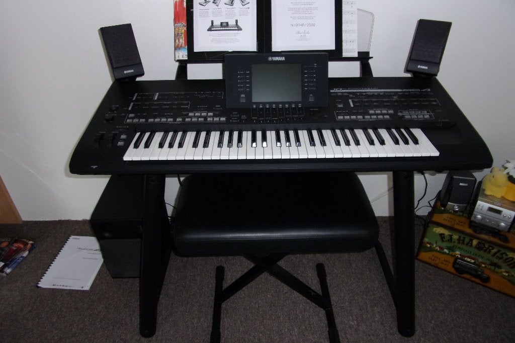 Keyboard Yamaha Tyros 4 B XXXL 4, Ophalen, 61 toetsen, Yamaha, Zo goed als nieuw