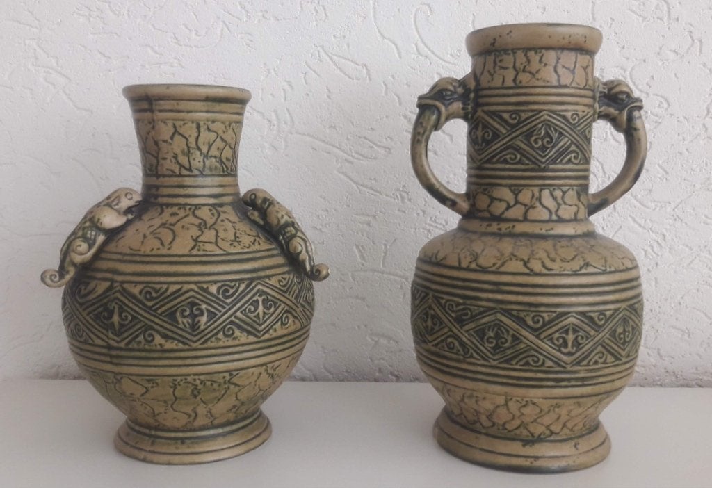 Vintage Jasba Vazen 'Antik', set van 2, Ophalen