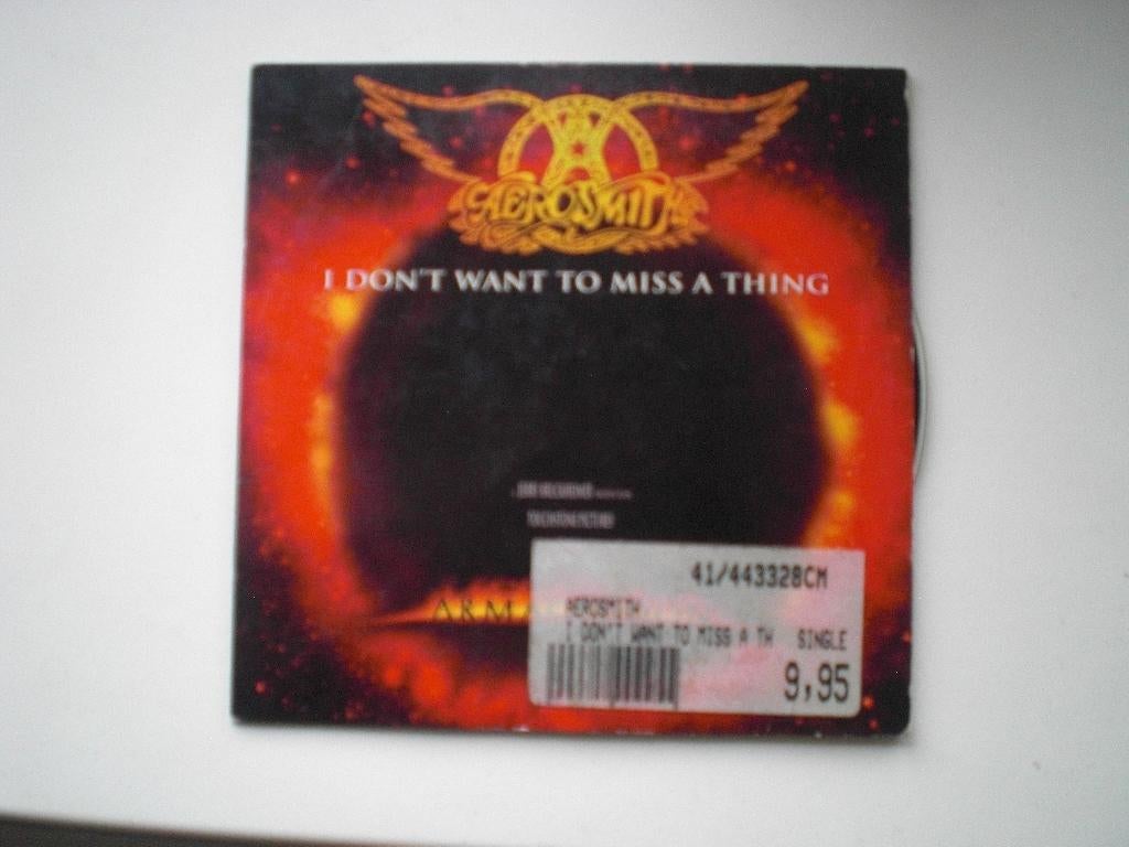 CD Single: Aerosmith -- I dont want to miss a thing, Ophalen of Verzenden, Zo goed als nieuw