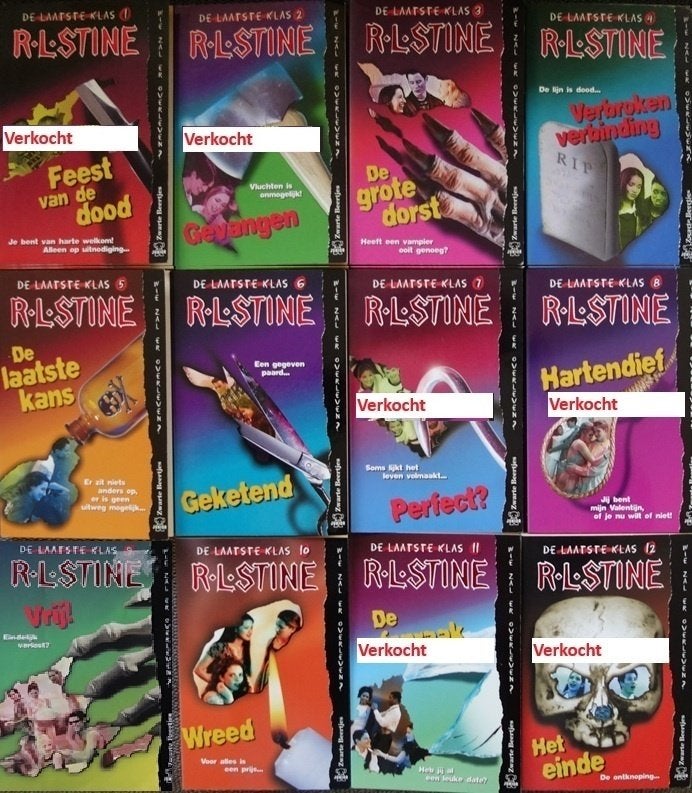 R. L. Stine De laatste klas, Ophalen of Verzenden, Gelezen, R. L. Stine, Fictie