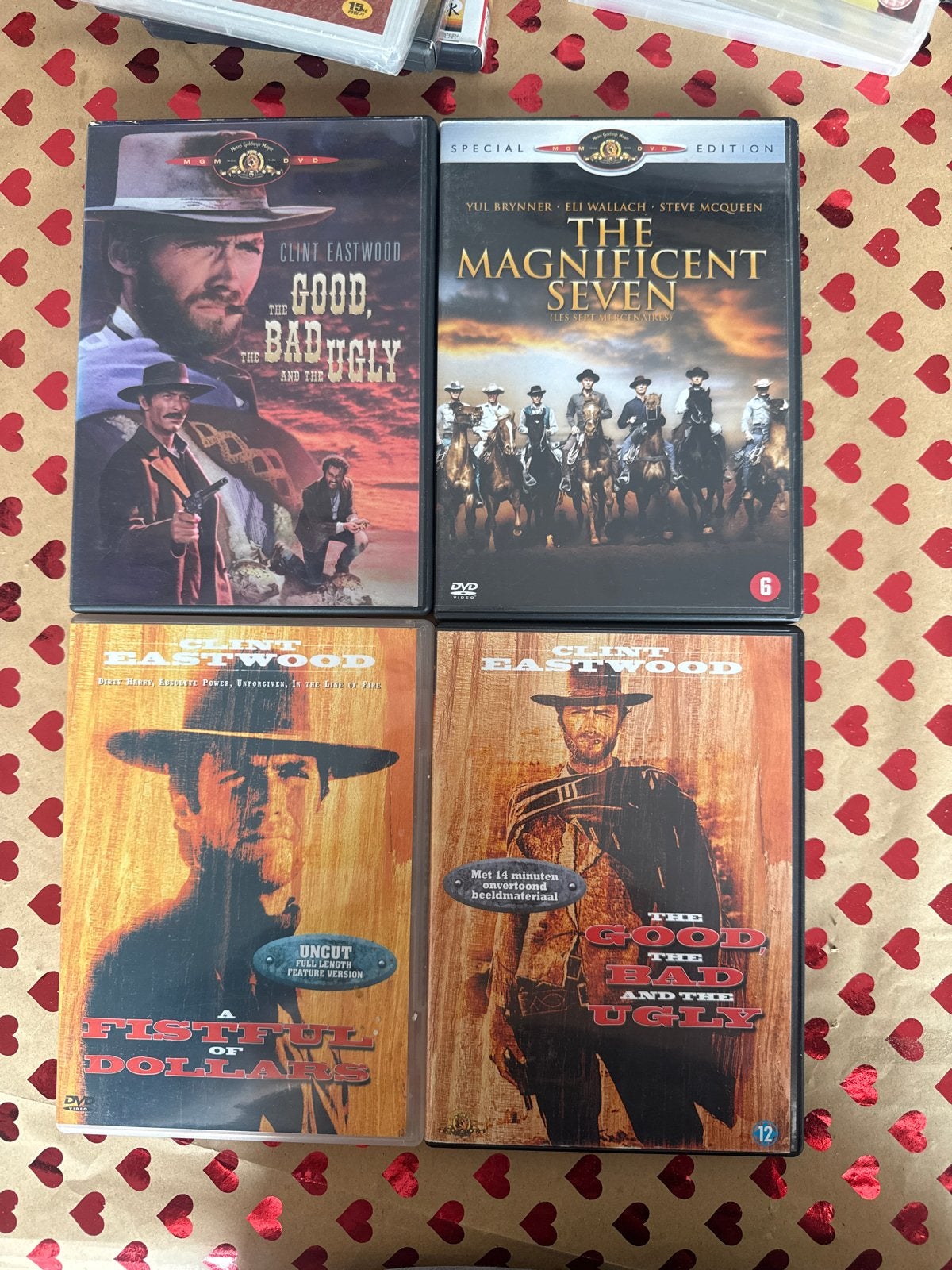 Clint Eastwood Western DVD Collectie: 4 Films, Speciale editie, Nederlands, Ophalen of Verzenden, Vanaf 12 jaar