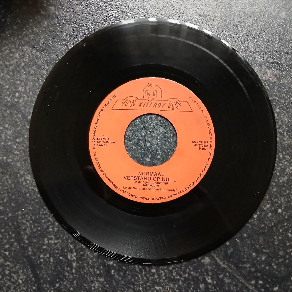 Normaal - Verstand Op Nul / Ab Met De Kroam (Vinyl Single), Gebruikt, Originele persing, 7 inch, Ophalen of Verzenden