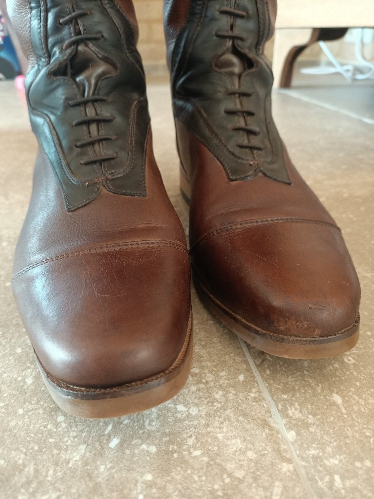 Leren rijlaarzen .Te koop., Dieren en Toebehoren, Ophalen, Dressuur, Zo goed als nieuw, Dames