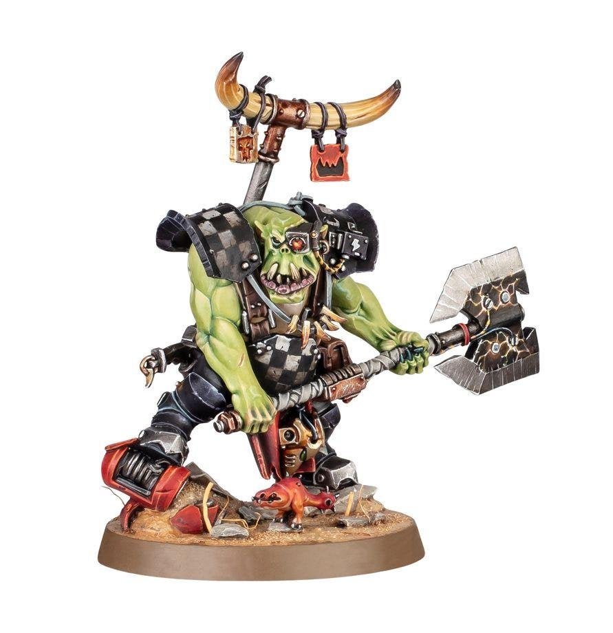 Armegedon Orks Bigboss, Ophalen of Verzenden, Warhammer