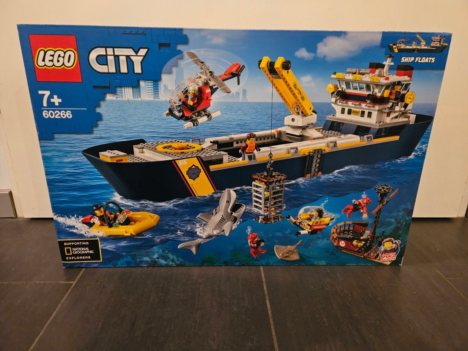 60266 Lego City Oceaan Onderzoeksschip. Nieuw, sealed., City, Lego, Nieuw, Ophalen of Verzenden