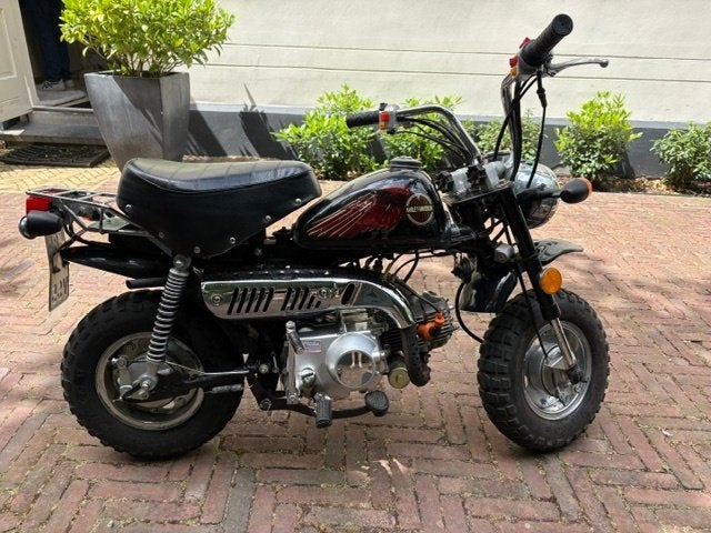 unieke SKYGO monkey bike Harley Davidson stijl, Fietsen en Brommers, Brommers | Tomos, Ophalen, Gebruikt, Overige modellen, Maximaal 45 km/u