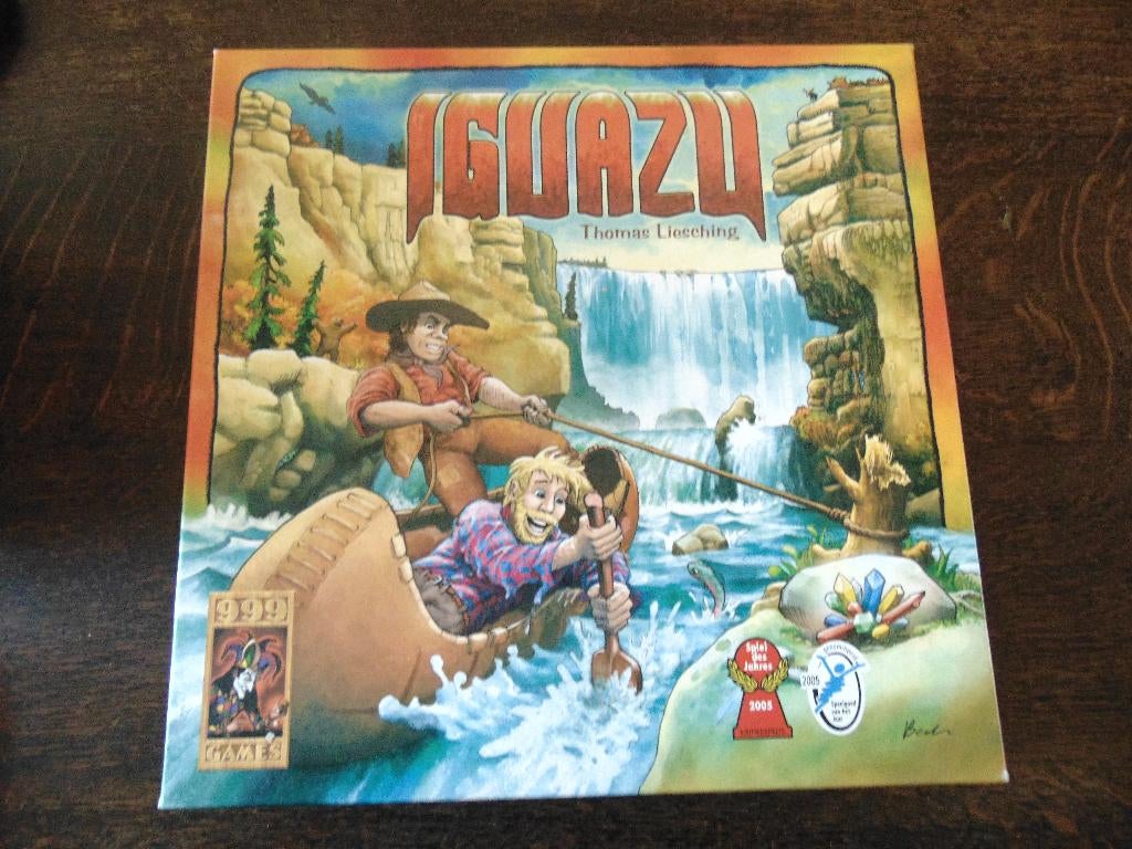 Iguazu Spel van 999 Games, Vijf spelers of meer, Ophalen of Verzenden, Zo goed als nieuw, 999 Games bv