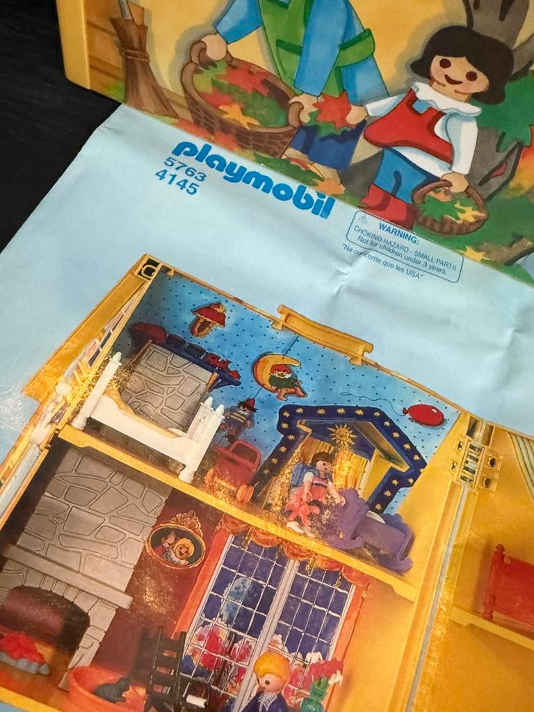 Playmobil meeneem poppenhuis, Ophalen of Verzenden, Gebruikt, Complete set