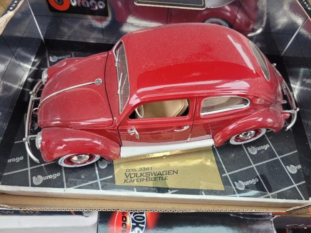 Vw kever, Hobby en Vrije tijd, Modelauto's | 1:18, Nieuw, Auto, Bburago, Ophalen of Verzenden